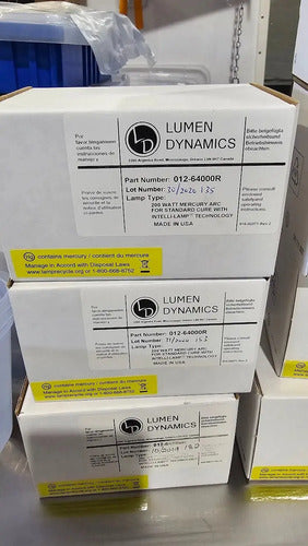 Excelitas Lámparas Arco Mercurio 200w, Lumen Dynamics Blanco