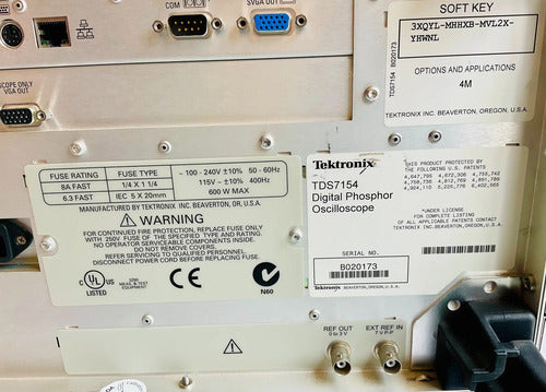 Osciloscopio Digital Tektronix Tds7154 1.5ghz