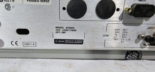 Agilent 8753es Analizador De Redes De Parámetros S