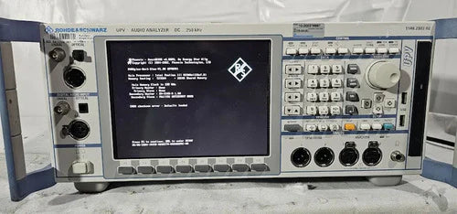 RHODE&SCHWARZ UPV AUDIO ANALYZER DC 250 kHz