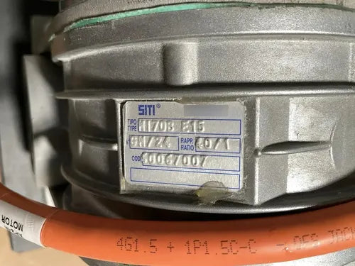 Reductor Siti 40:1 Con Motor Coel 1.5kw 400v