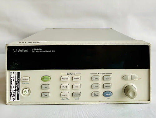 Agilent 34970a Unidad De Adquisición De Datos