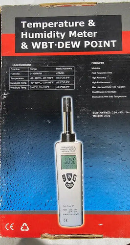Cem Dt-321s Medidor Digital De Temperatura Y Humedad