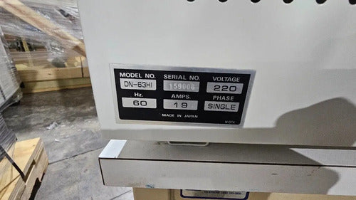 Horno De Tratamiento Térmico Inerte Baxter Dn-63hi 220v 19a