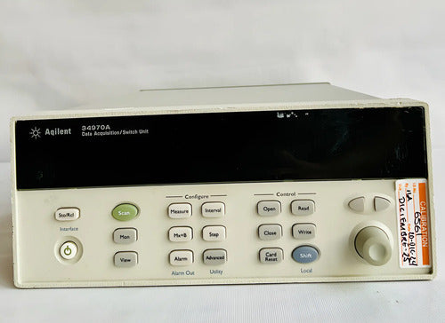 Agilent 34970a Unidad De Adquisición De Datos