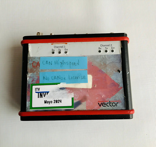 Interface Vector Cancasexl Usb 2 Canales Can High-speed Negro