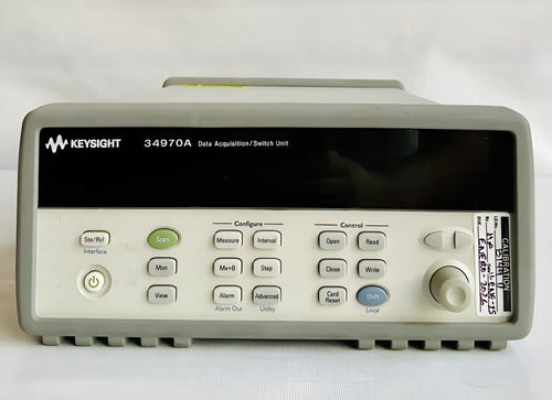 Keysight 34970a Unidad De Adquisición De Datos
