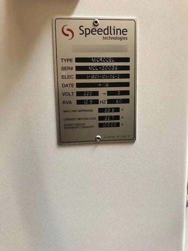 Sistema De Limpieza Centrífuga Speedline Accel Microcel