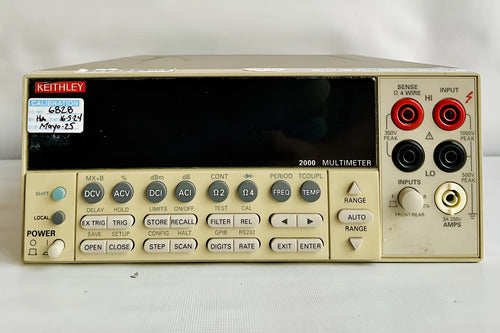 Keithley 2000 Multímetro Digital De 612 Dígitos