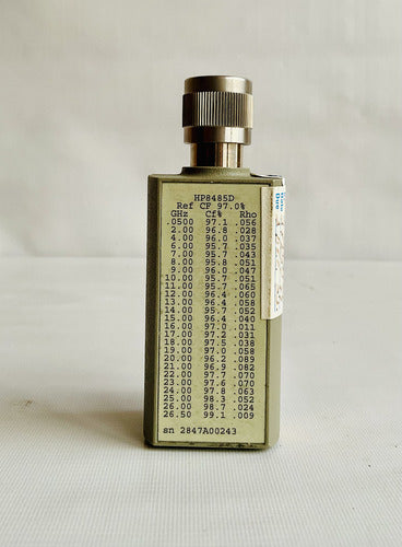 Hp 8485d Sensor De Potencia Rf 50 Mhz26.5 Ghz