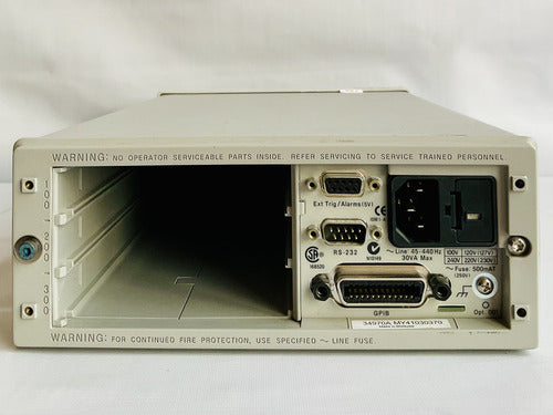 Agilent 34970a Unidad De Adquisición De Datos