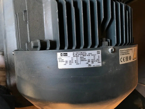 Bomba De Vacío Industrial Busch Sb 1100 D 2h0 Jf11