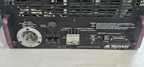 Amplificador Industrial Ae Techron Sim-bnc Usa Negro