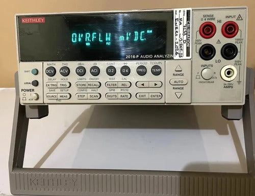 Analizador De Audio Keithley 2016-p 6.5 Dígitos