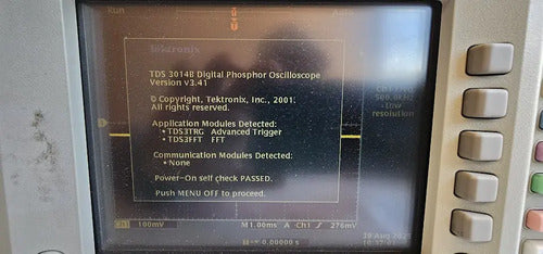 Osciloscopio Tektronix Tds3014b 100mhz 4 Canales