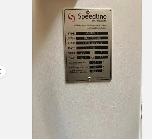 Sistema De Limpieza Centrífuga Speedline Accel Microcel