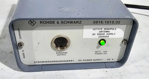 Rohde & Schwarz Hz-9 Fuente De Alimentación Externa