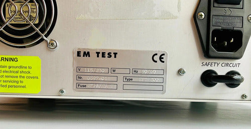 Generador De Ráfagas Em Test Eft 200 Para Pruebas Emc