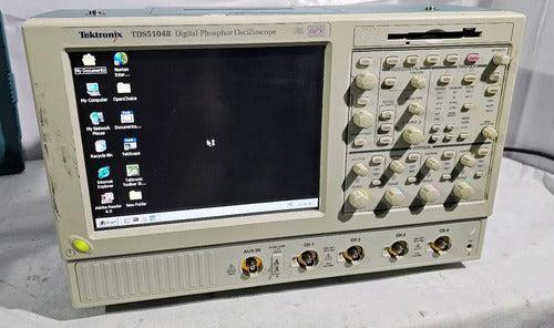 Tektronix Tds5104b Osciloscopio De Fósforo Digital