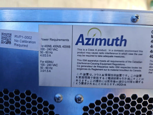 Azimuth Ace 400wb Emulador Canal Mimo Wifi/wimax