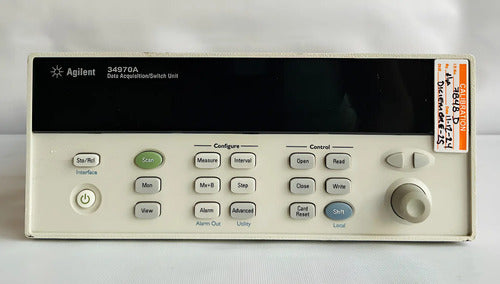 Unidad De Adquisición De Datos Agilent 34970a