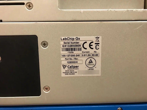Analizador Adn/arn Labchip Gx Caliper Gx1328n0809