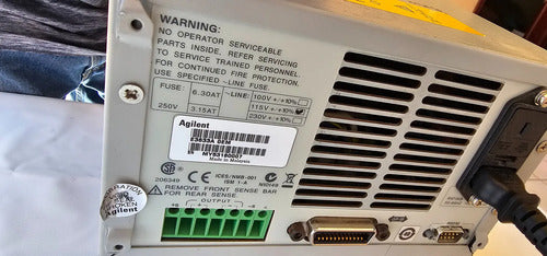 Fuente De Poder Agilent E3633a 0-8v20a/0-20v,10a Dc