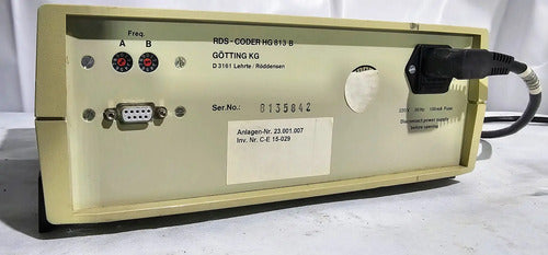 Götting  Rds-coder Hg 813 B Codificador Rds