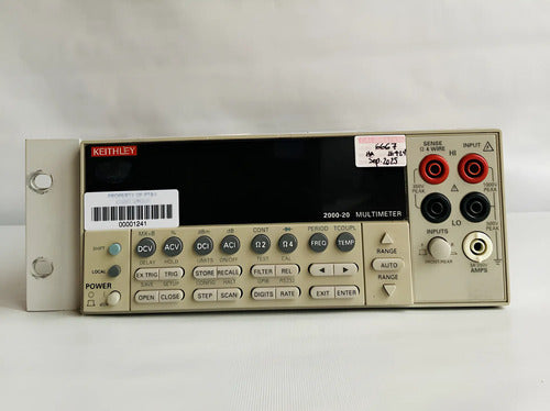 Multímetro Digital Keithley 2000-20 612 Dígitos