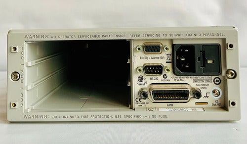 Agilent 34970a Unidad De Adquisición Y Conmutación