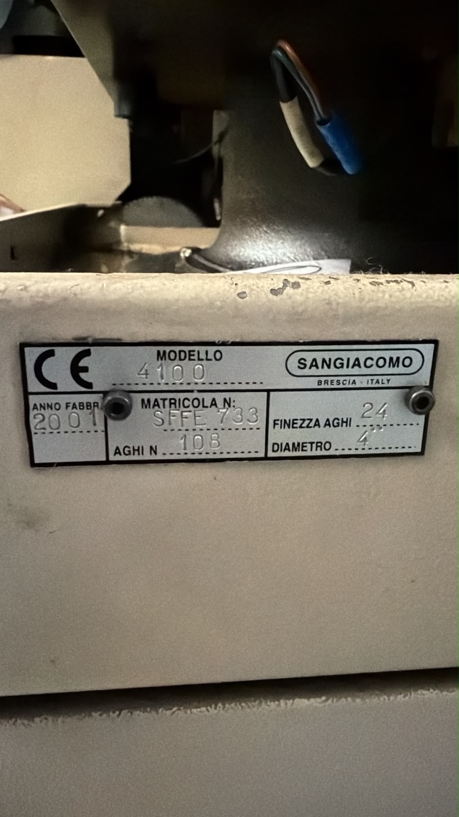 Sangiacomo Lin Toe  Model 4100
